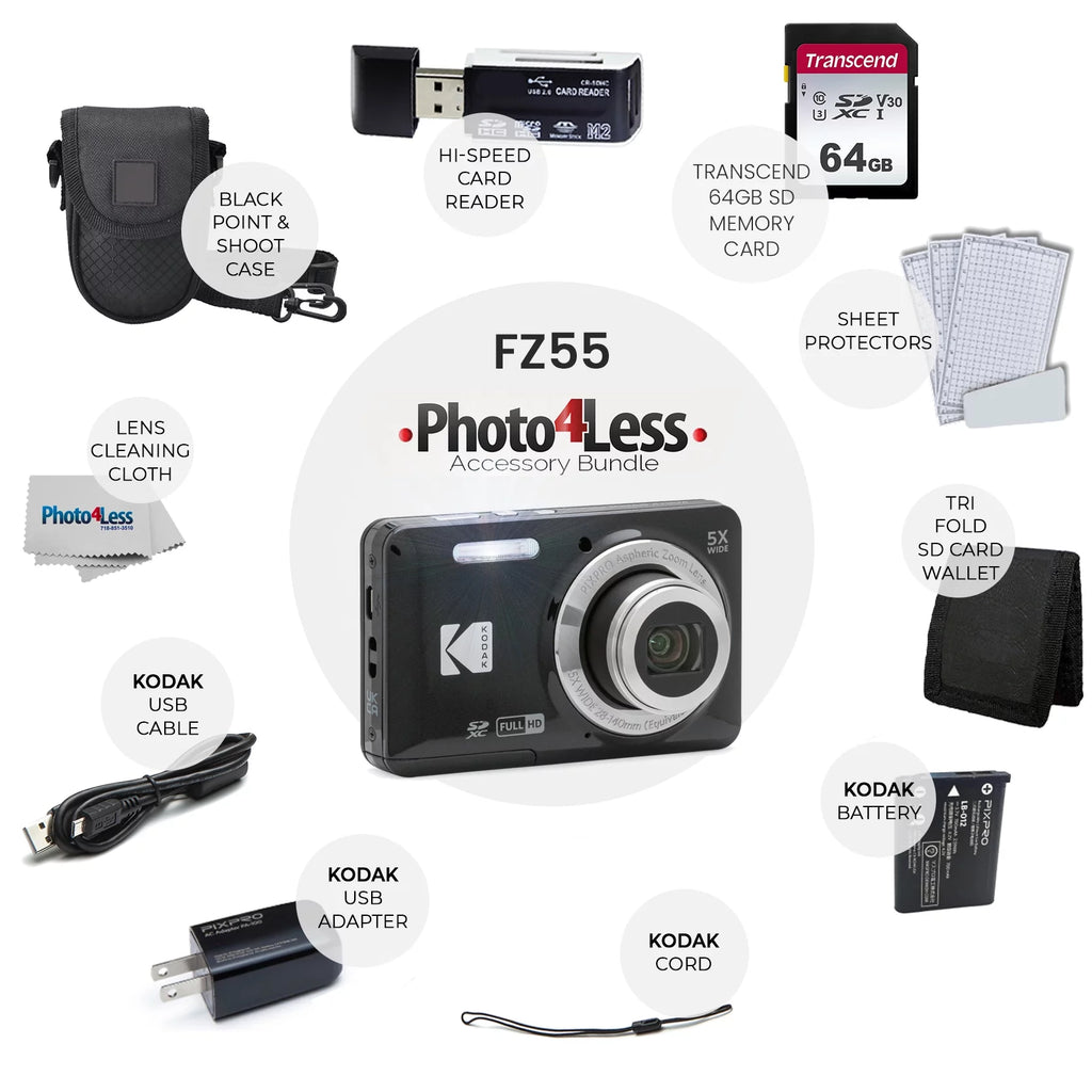 Digital Camera Black 7k