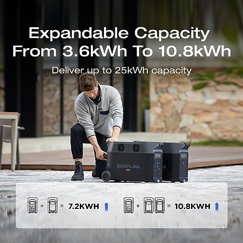 Portable Power Station 3600Wh Backup Battery for Home Camping RV k7p