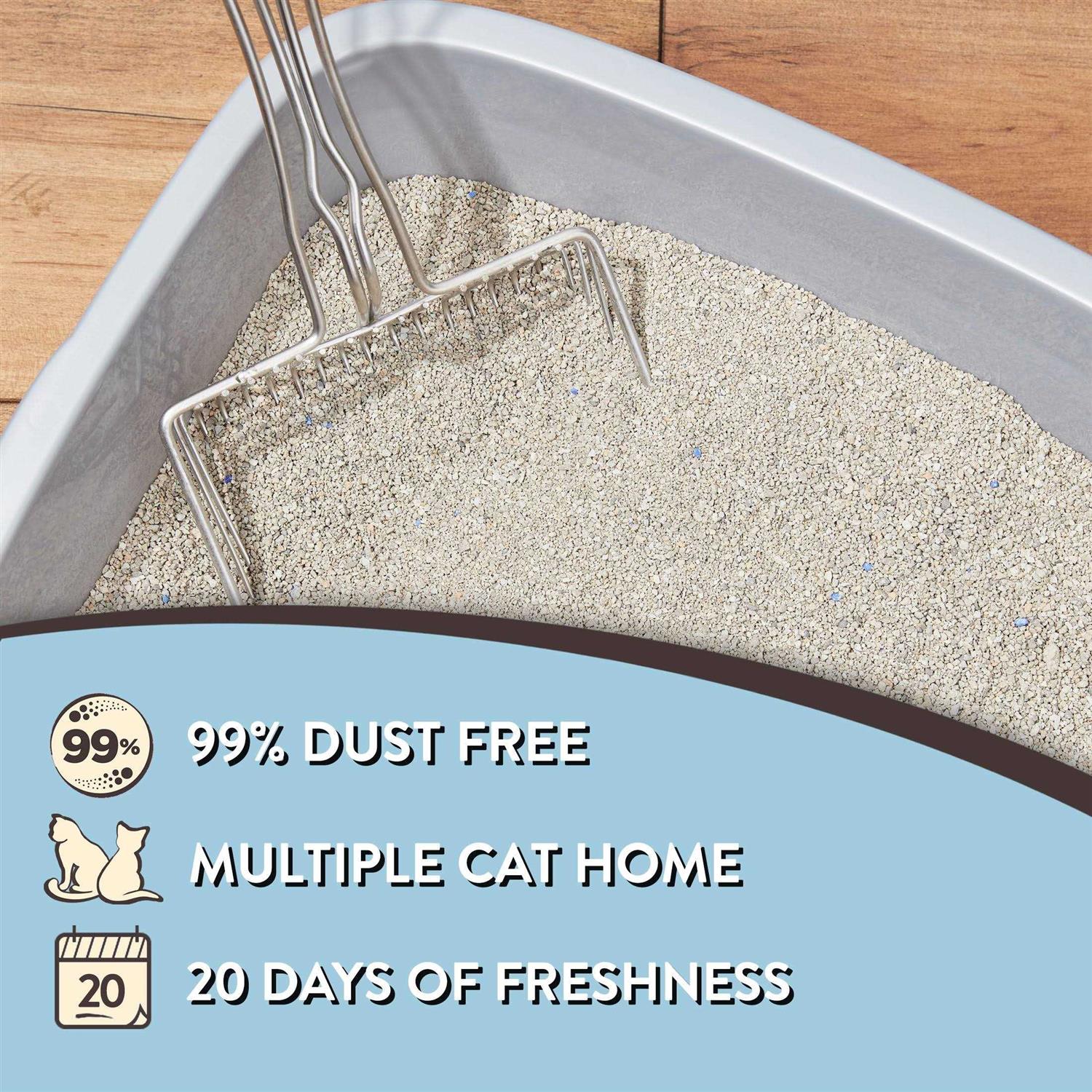 Odor Control Clumping Cat Litter k7p