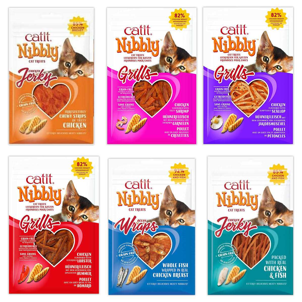 Cat Nibbly Wraps Chicken Fish a7