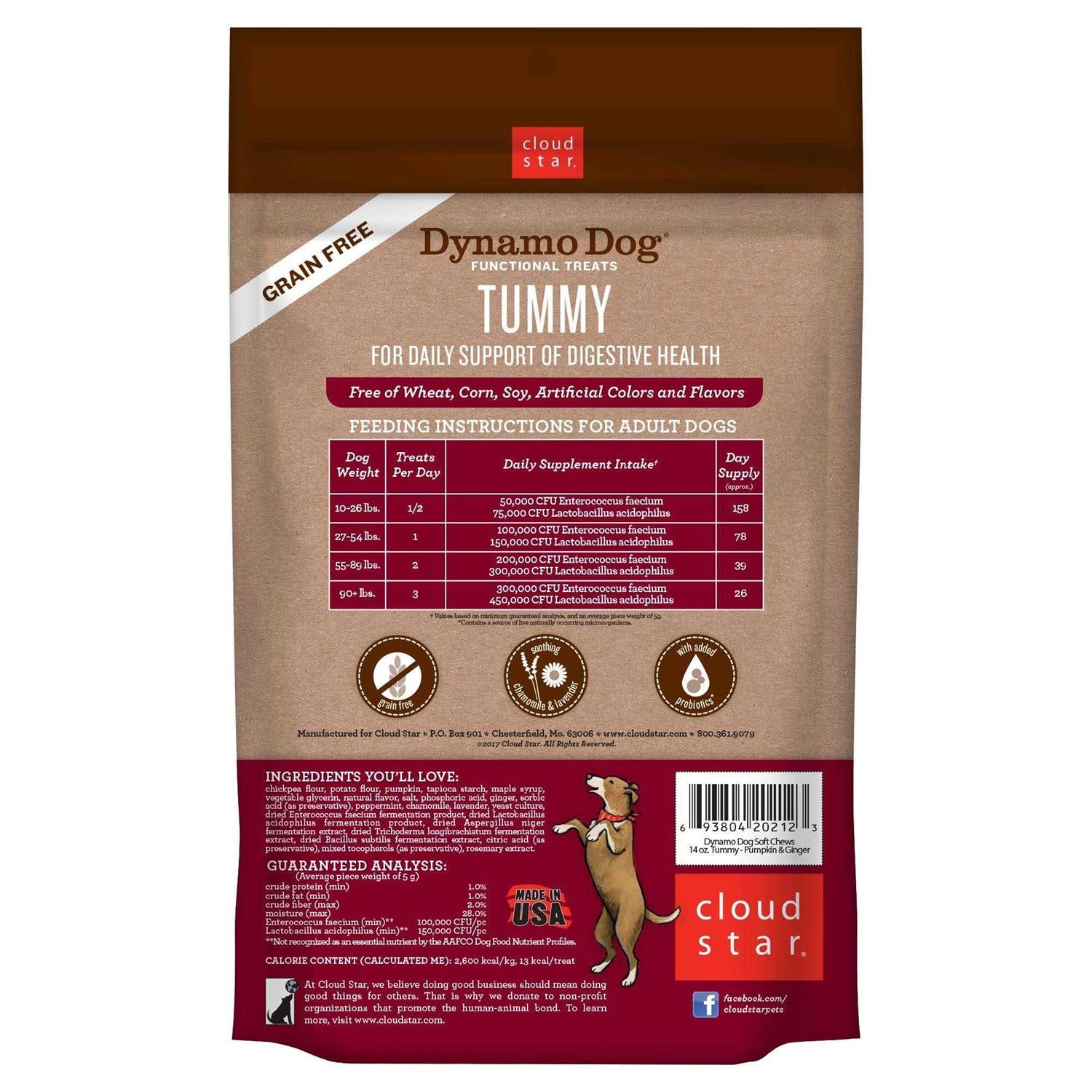 Dog Pumpkin & Ginger Tummy Treats k7m