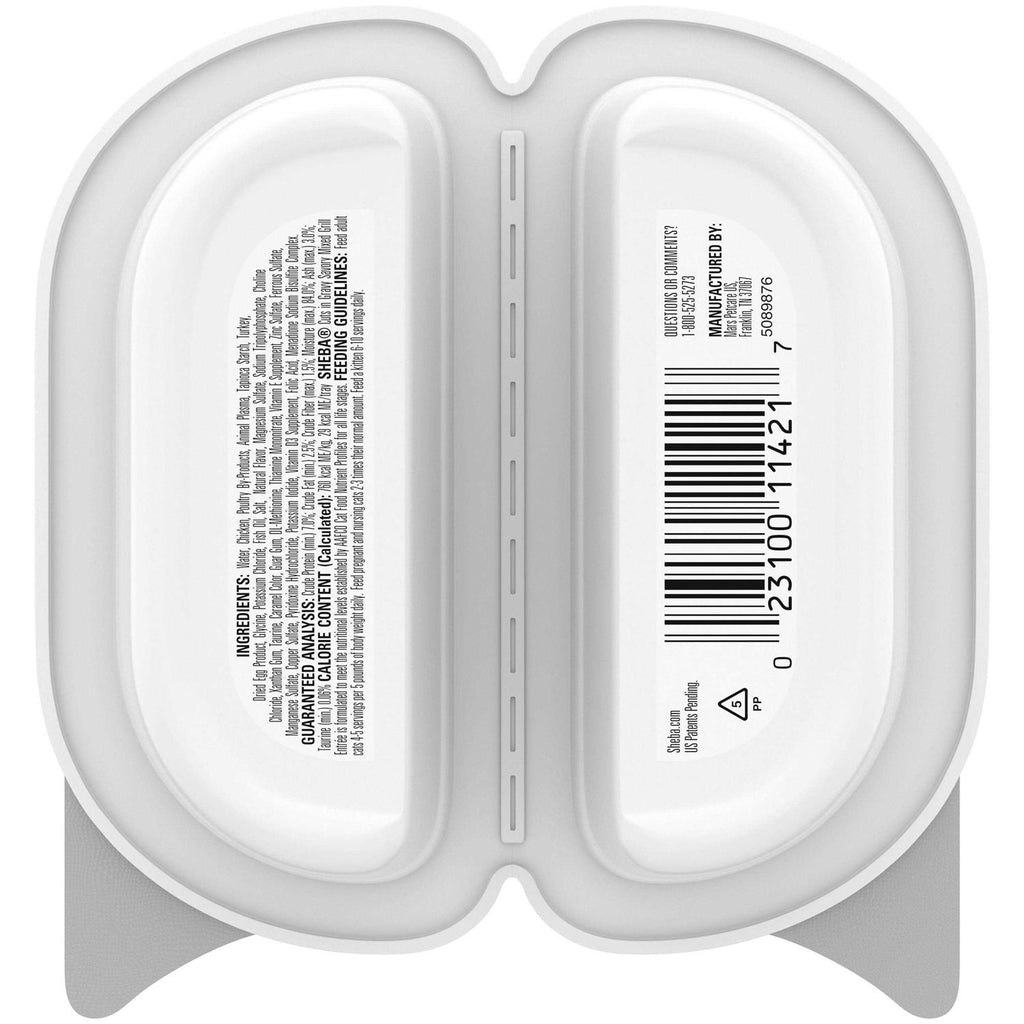 Wet Cat Food Cuts in Gravy Mixed Grill Entree k7