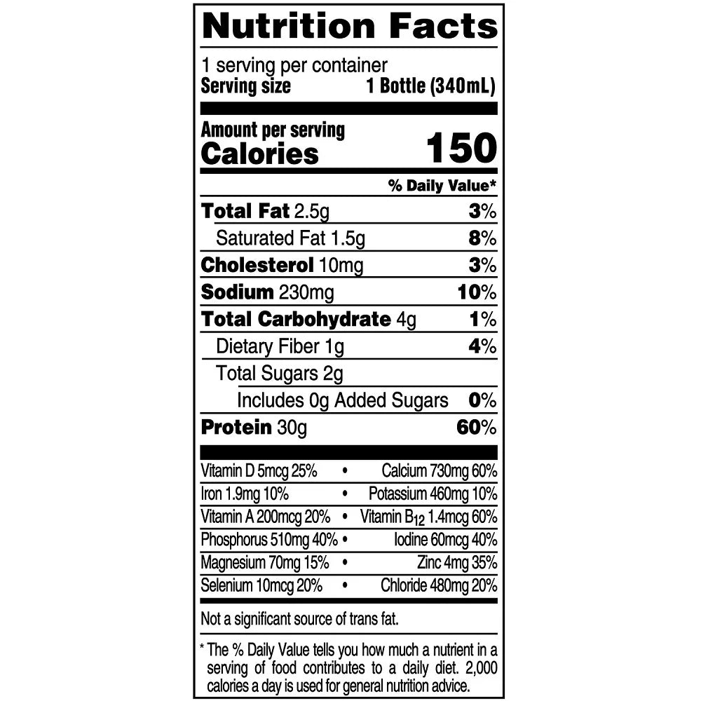 Chocolate Protein Shake 30g 11.5oz 12 Pack a7