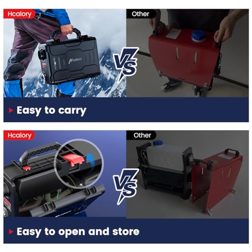 12V Portable Diesel Air Heater 5KW All-in-One with Bluetooth k7