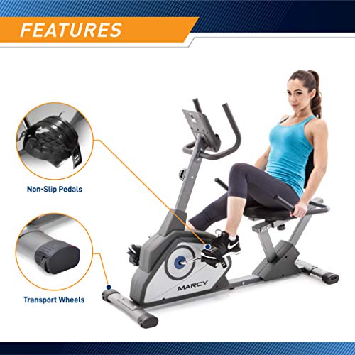 Magnetic Recumbent Exercise Bike with 8 Resistance Levels k7