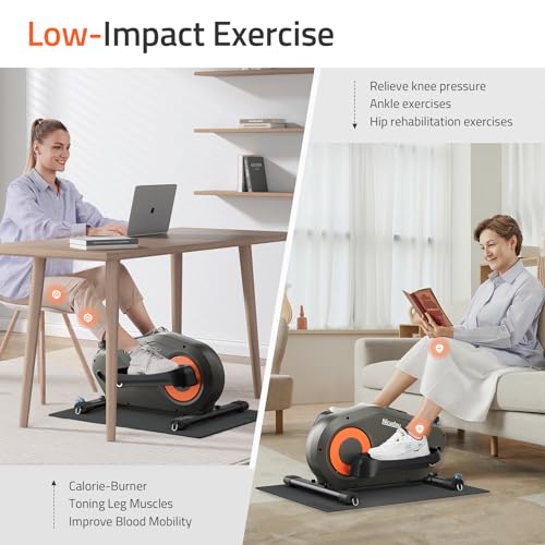 Under Desk Elliptical Foot Pedal Exerciser for Home Use a7