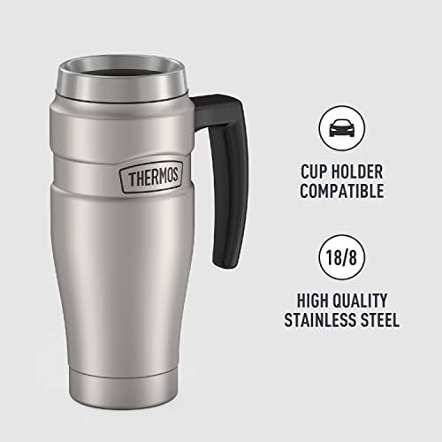 Stainless Steel Travel Mug 16oz Midnight Blue k7