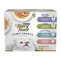 Fancy Feast Lickable Appetizers and Broths Collection Grain Free Wet Cat Food Topper Variety Pack - Pet Supplies online store