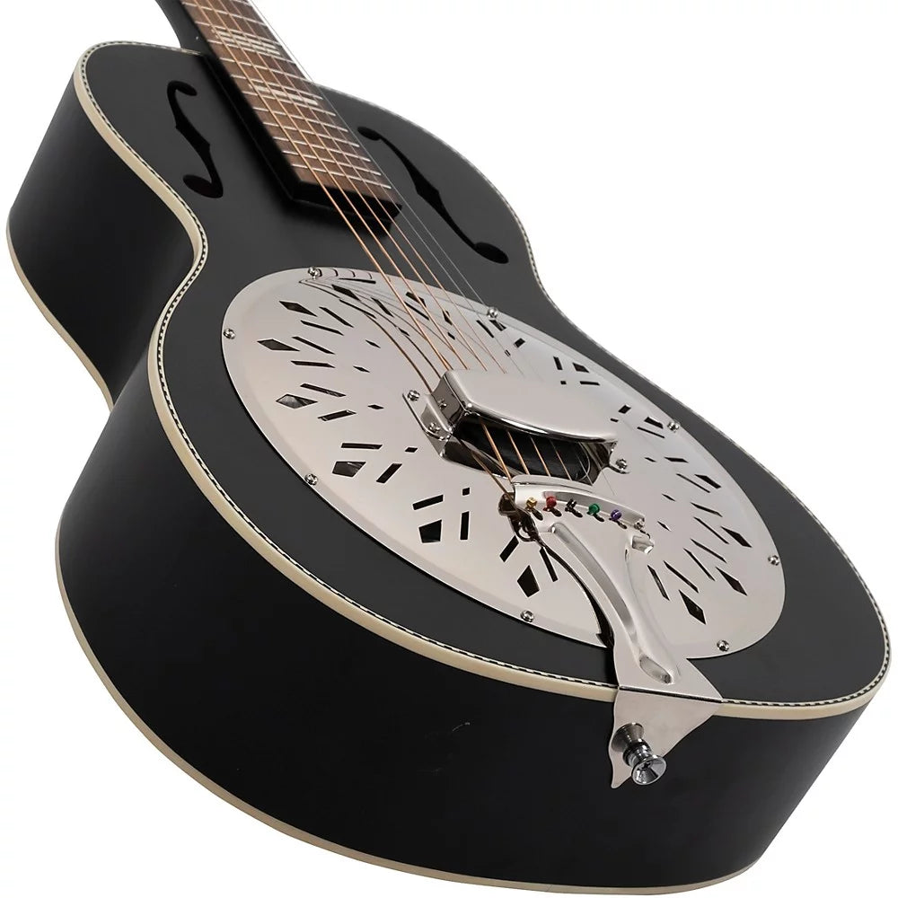 Resonator Guitar Satin Black k7
