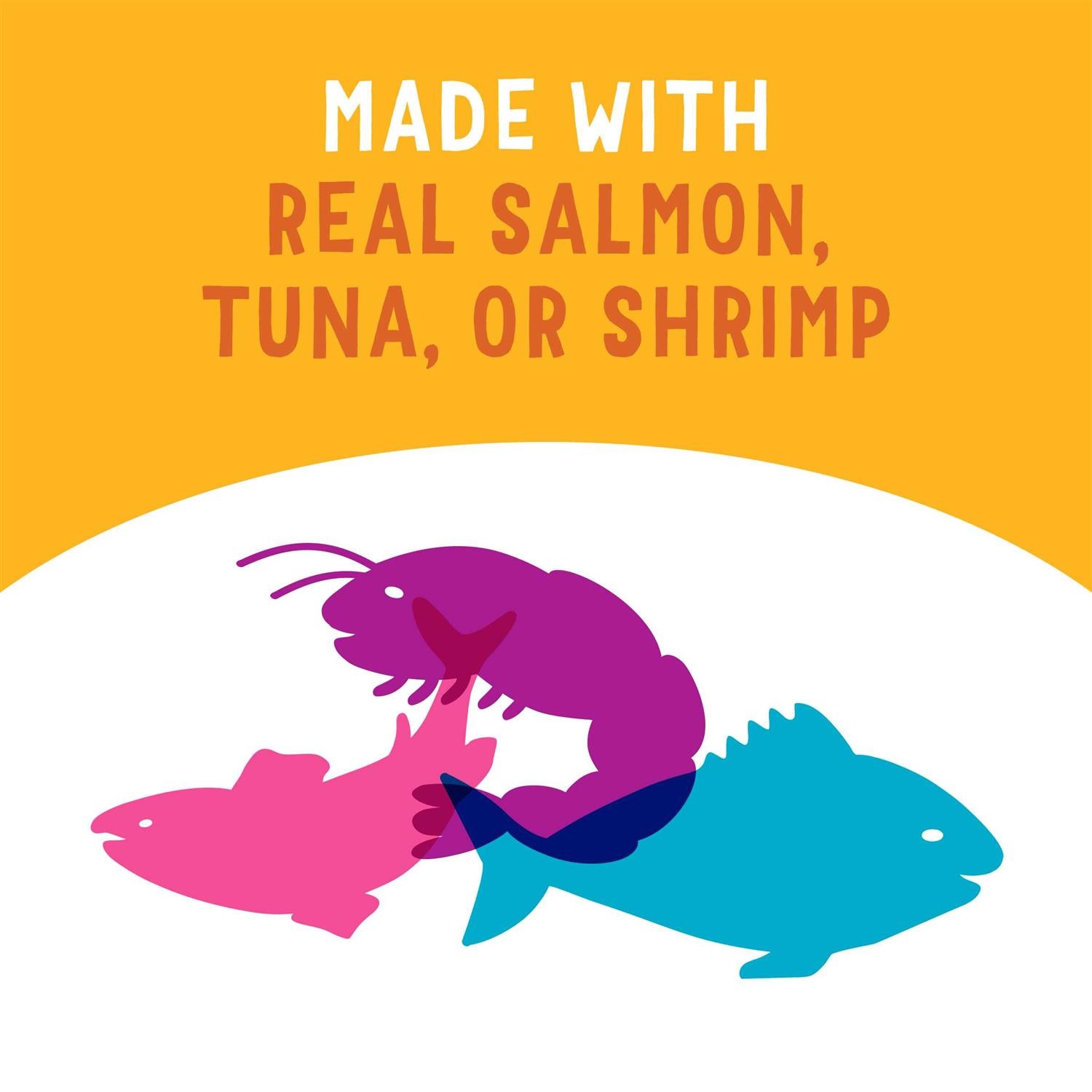 Grain Free Wet Cat Food Variety Pack with Salmon Tuna or Shrimp a7