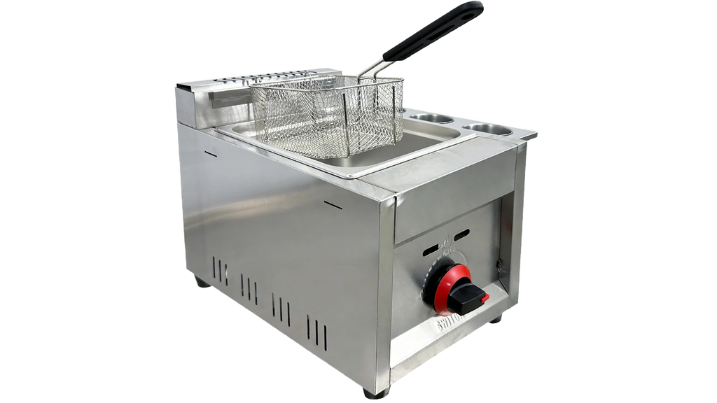 Outdoor Countertop Gas Deep Fryer 3.5 Gallon a7
