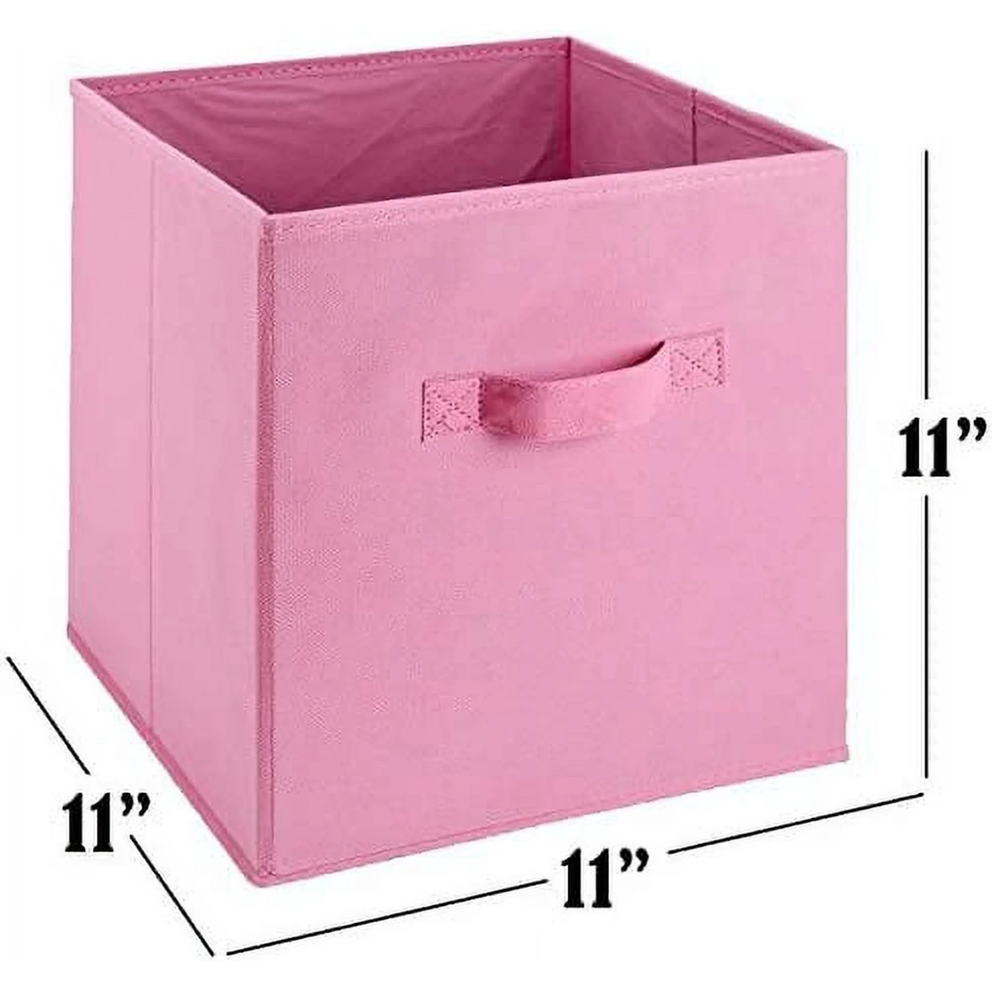 Foldable Laundry Storage Bins 6-Pack Collapsible Cube Organizers a7