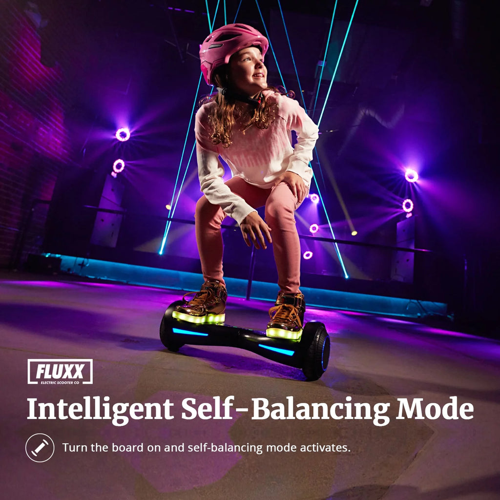 Hoverboard for Kids Adults 200W LED Wheels 6.2mph Pink k7