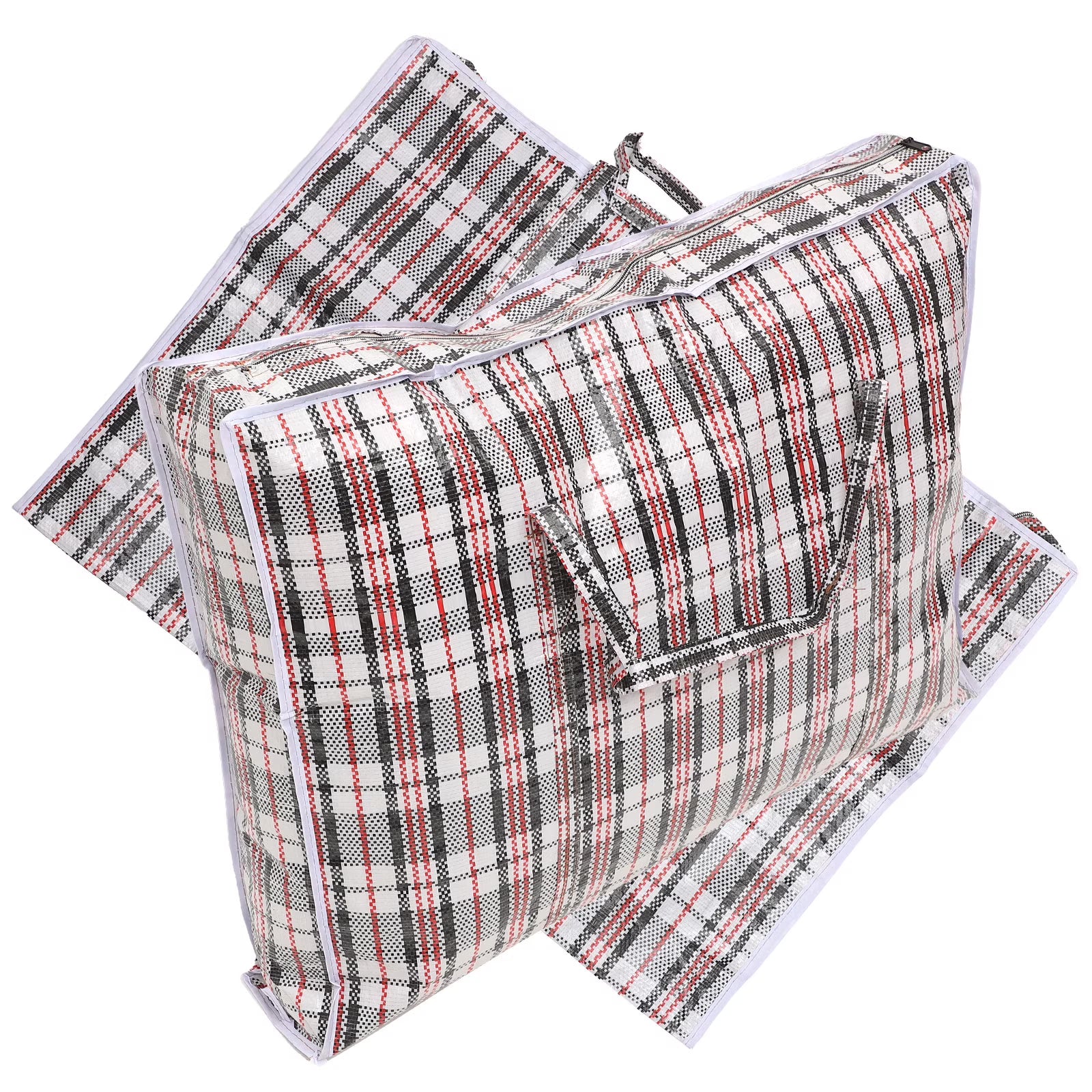 2 Pcs Clothes Storage Bag Basket Large Freezer Bags Travel Black