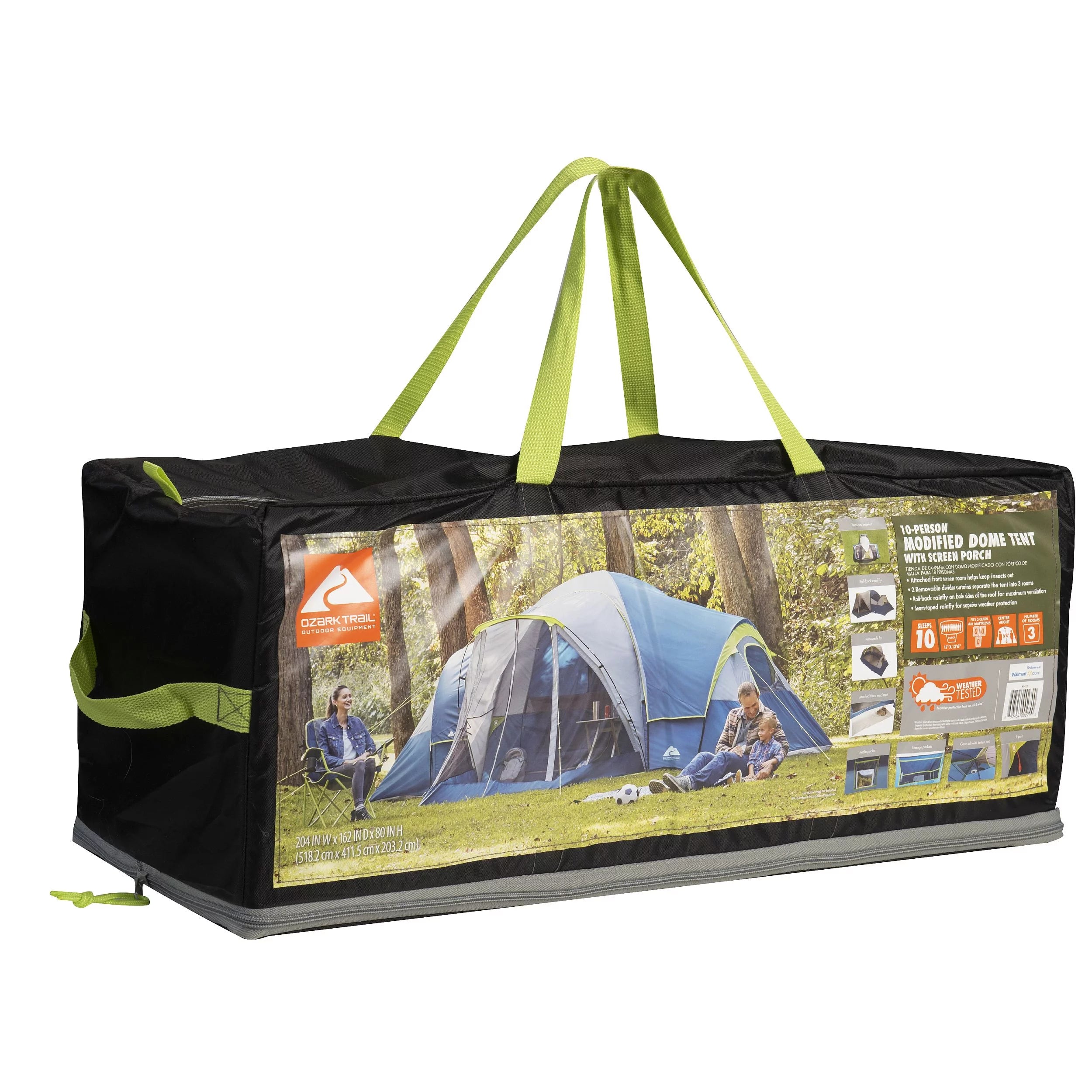 Dome Tent with Screen Porch 7k