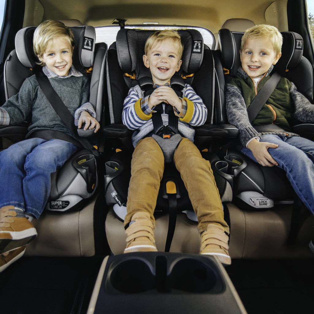Car Seat Harness Booster Black a7