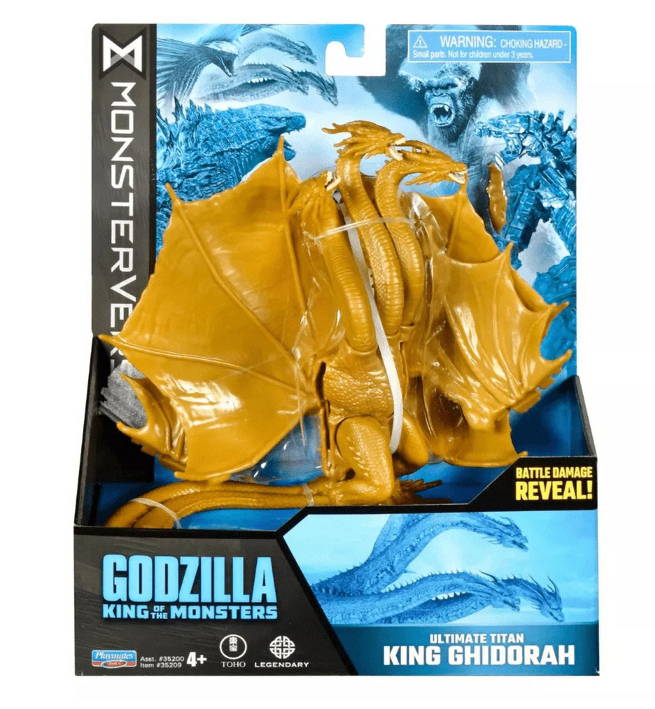 Godzilla: King of the Monsters King Ghidorah 6" MonsterVerse Figure