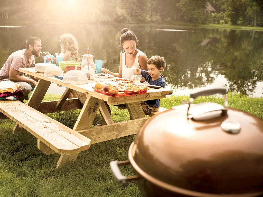 Charcoal Grill 22-Inch Copper a7