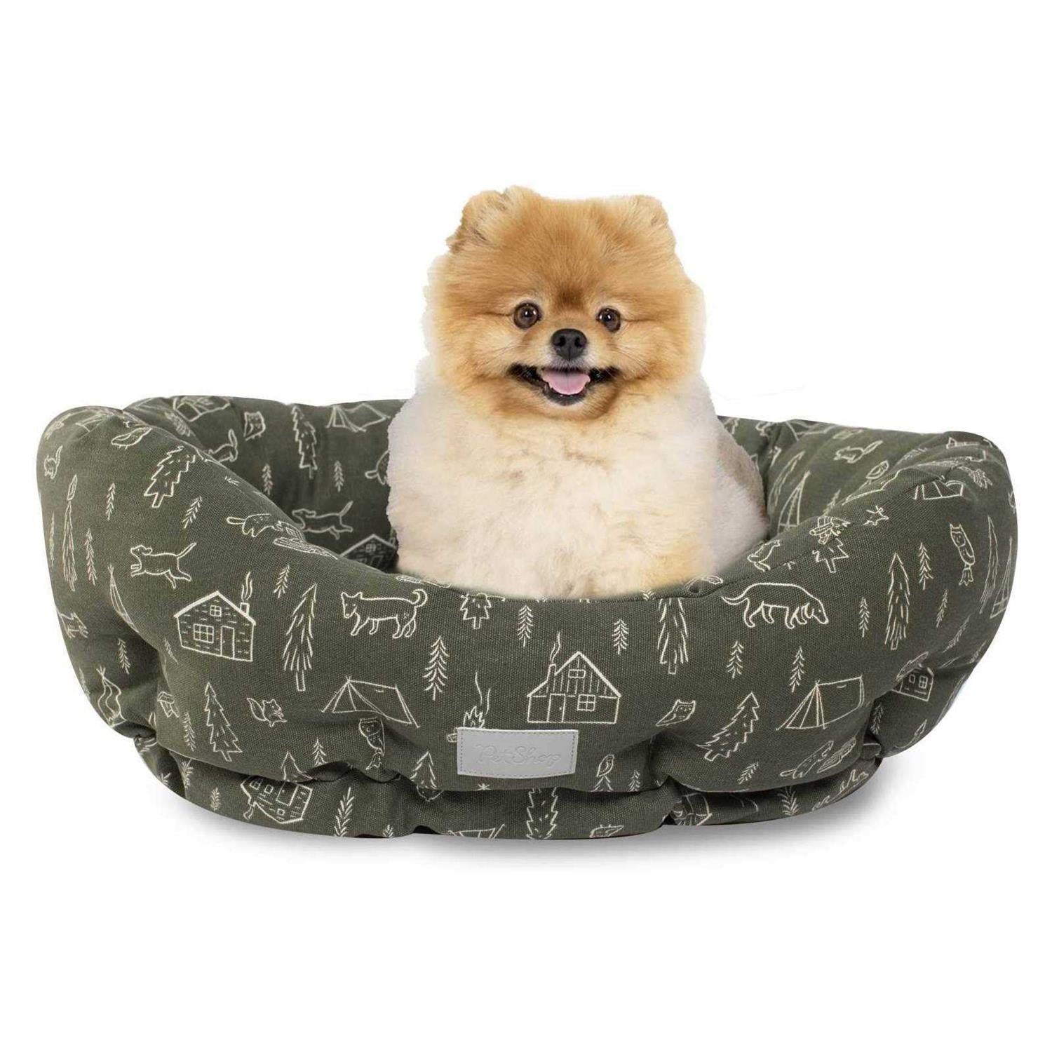 Pet Round Cuddler Bed k7m