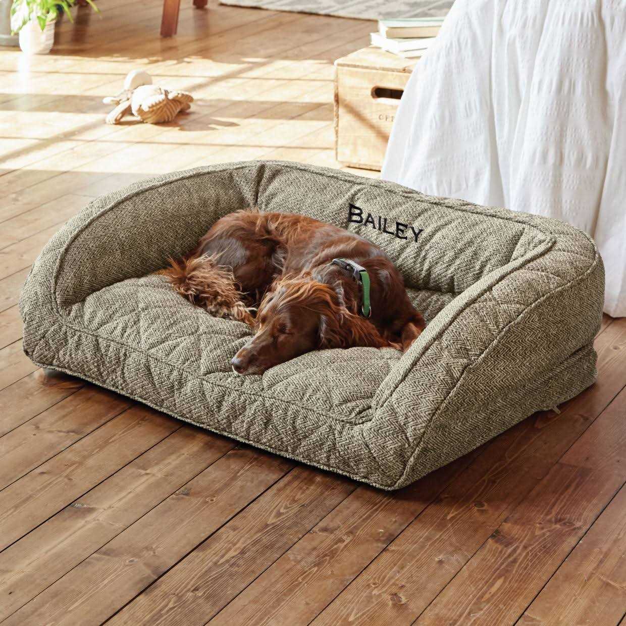 Dog Bolster Bed with Eco Fill 7k