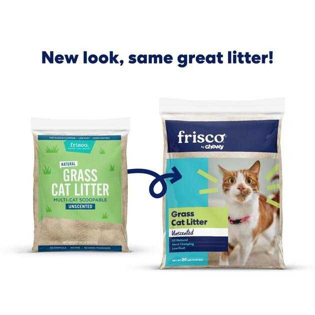 Natural Clumping Grass Cat Litter k7p
