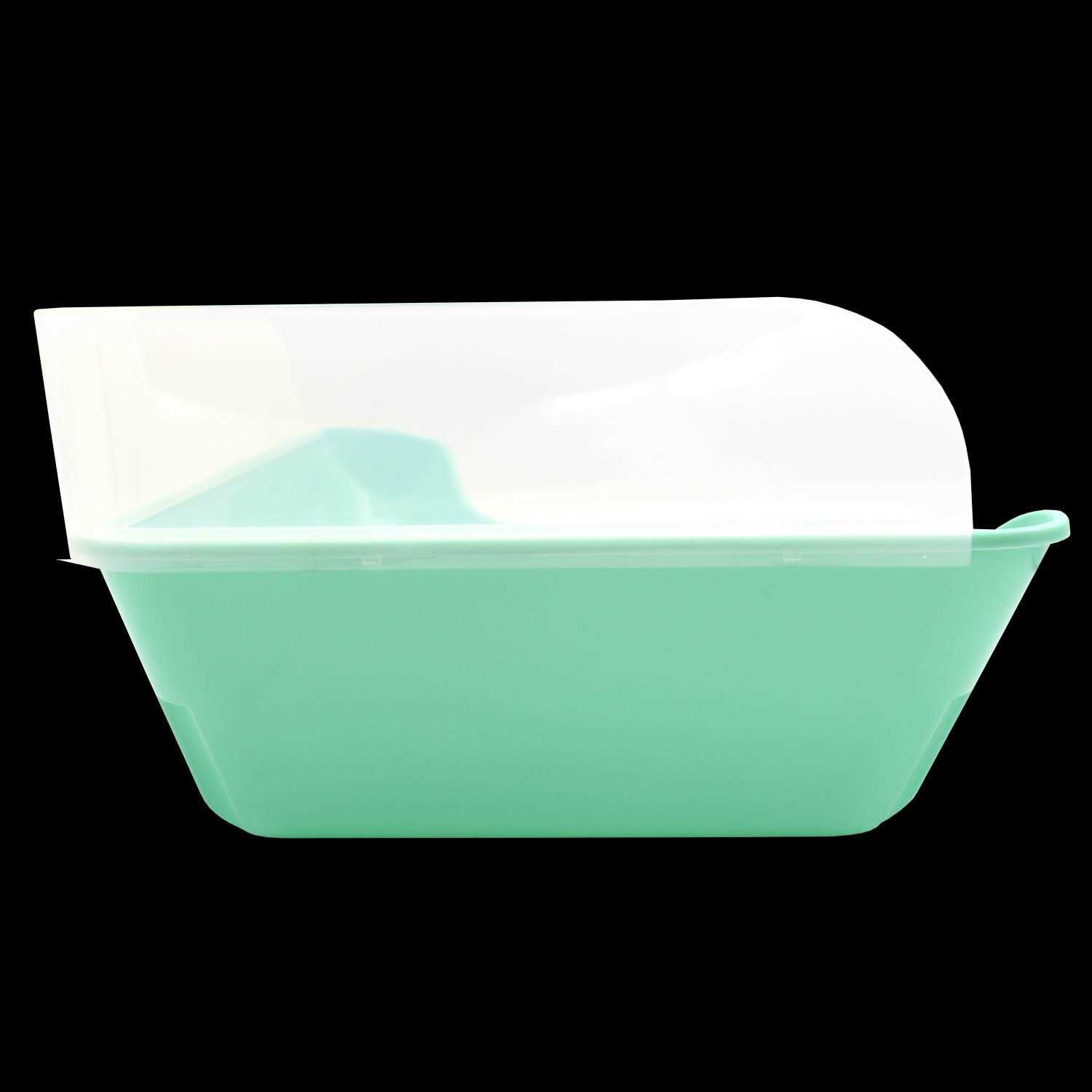 Pet Corner Litter Pan with Removable Shield a7