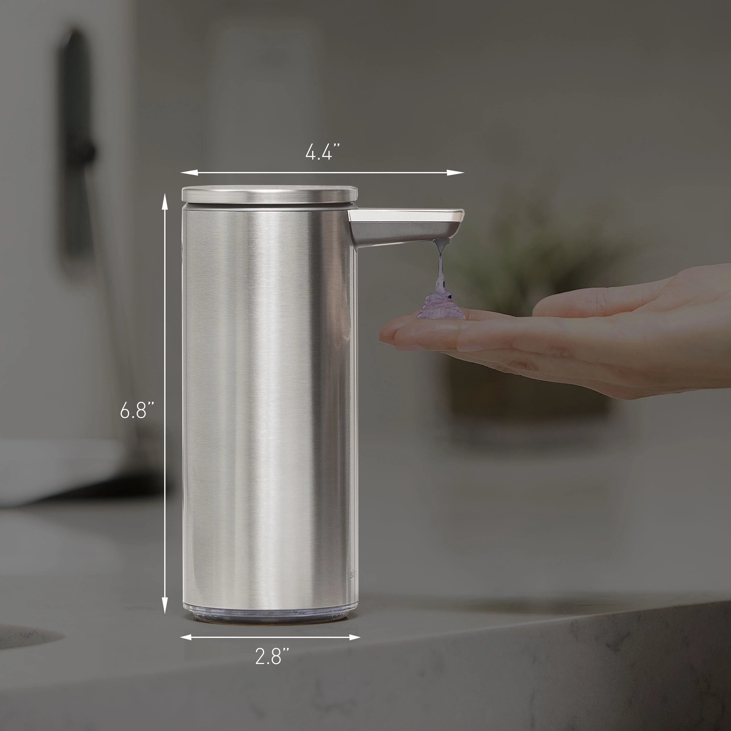 Soap Dispenser Touch-Free Sensor Rechargeable a7