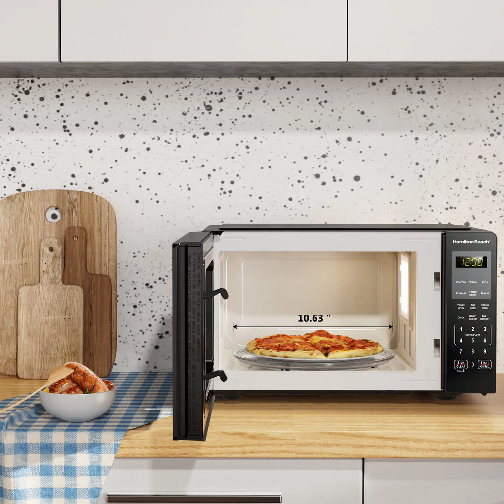 Stainless Steel Countertop Microwave Oven, 0.9 Cu Ft k7