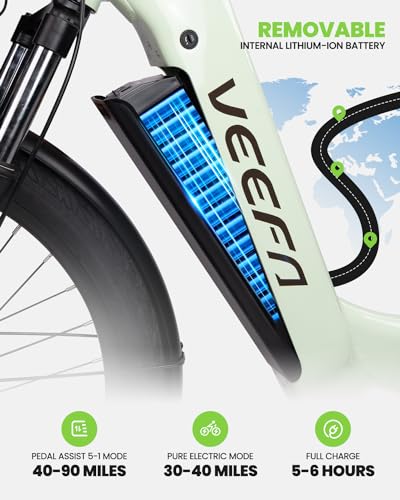 Electric Bike for Adults 27.5” 750W Peak Motor 80 Miles Range k7
