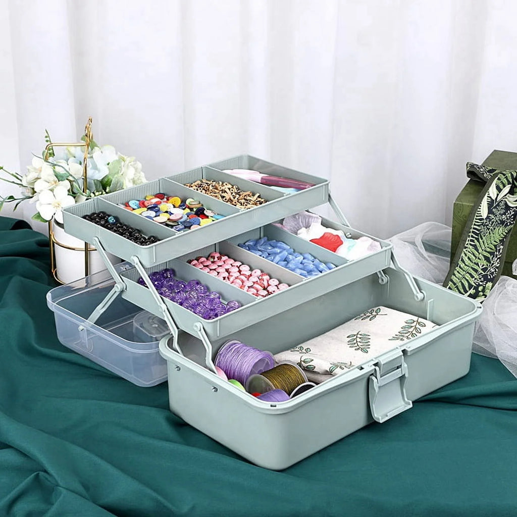 Plastic Dividing Storage Box with Adjustable Spacers k7q