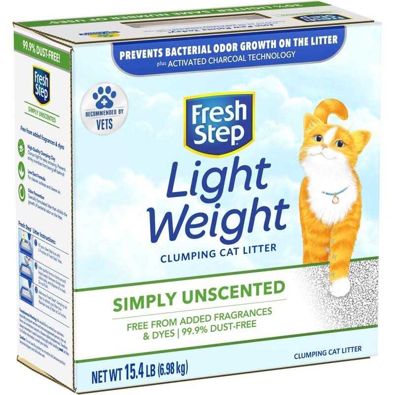 Unscented Lightweight Clumping Cat Litter a7