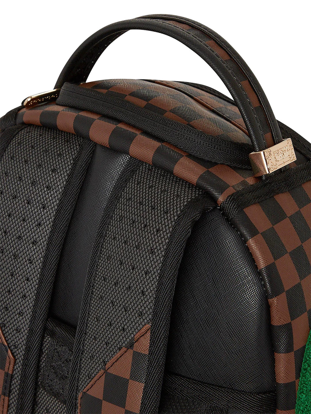 Chenille Backpack Brown k7m