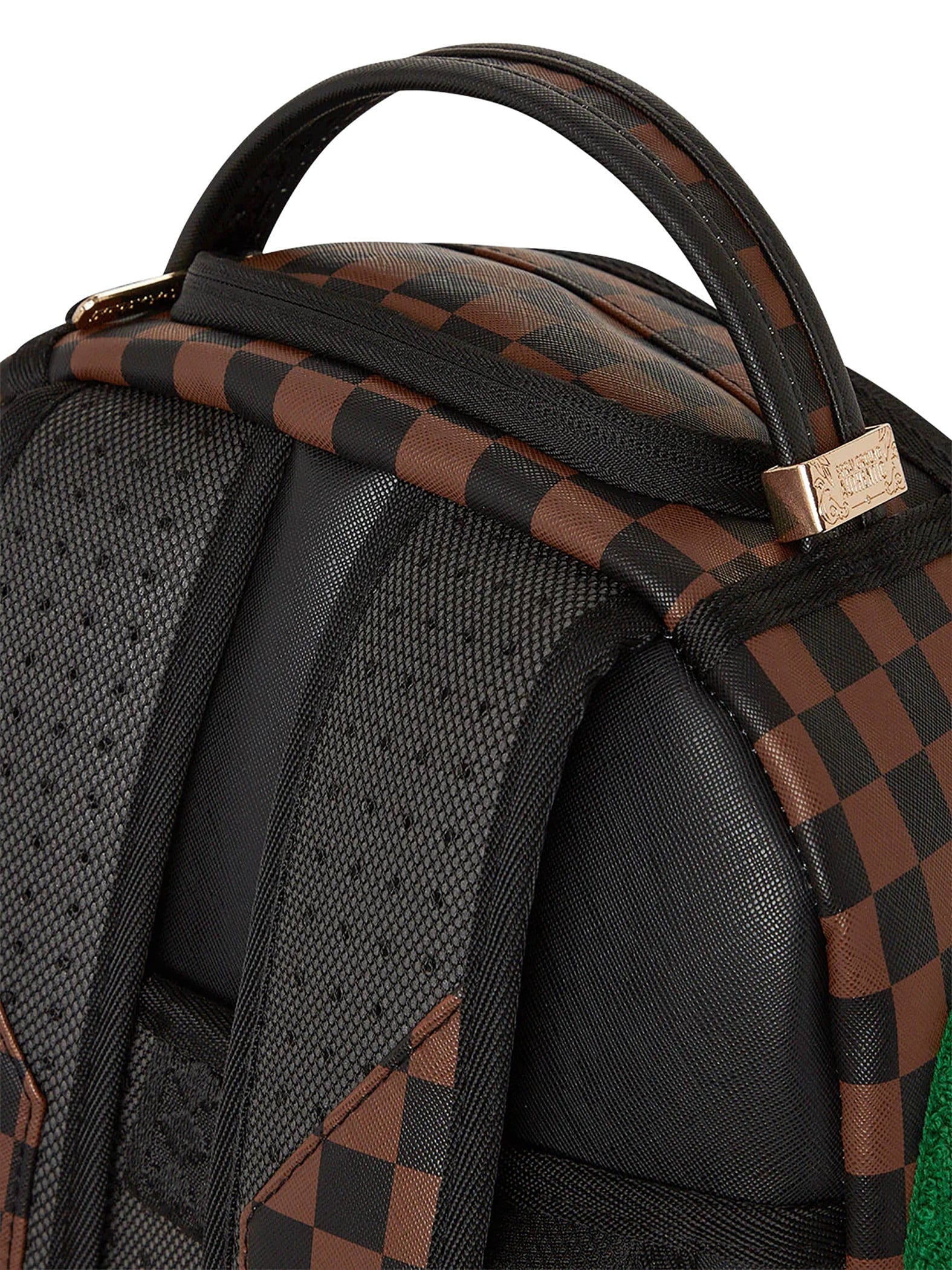 Chenille Backpack Brown k7m