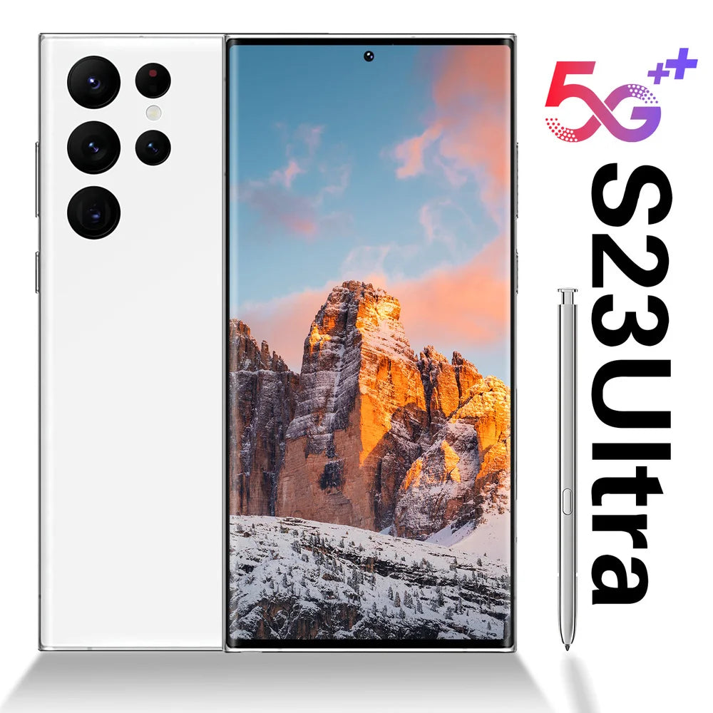 Smartphone 5G Unlocked Android 13 7.3 inch q7