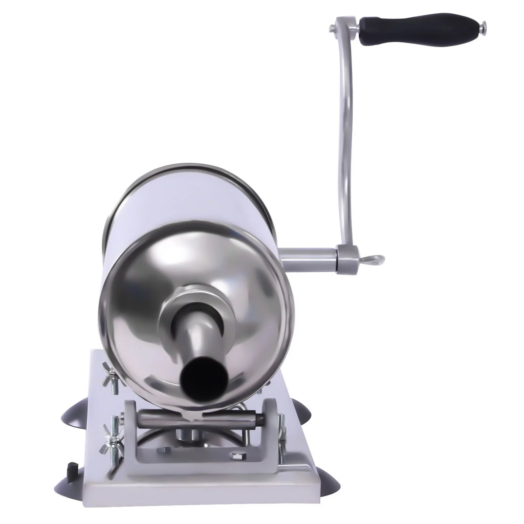 Sausage Stuffer Manual Stainless Steel Horizontal 4L Meat Filler k7