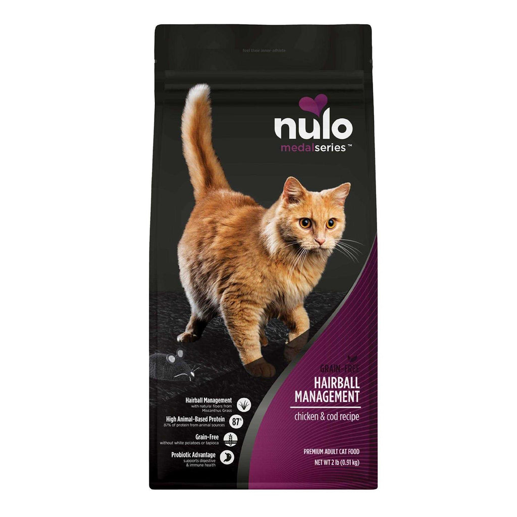 Nulo Chicken &amp; Cod Adult MedalSeries Hairball Management Dry Cat Food - Pet Supplies online store