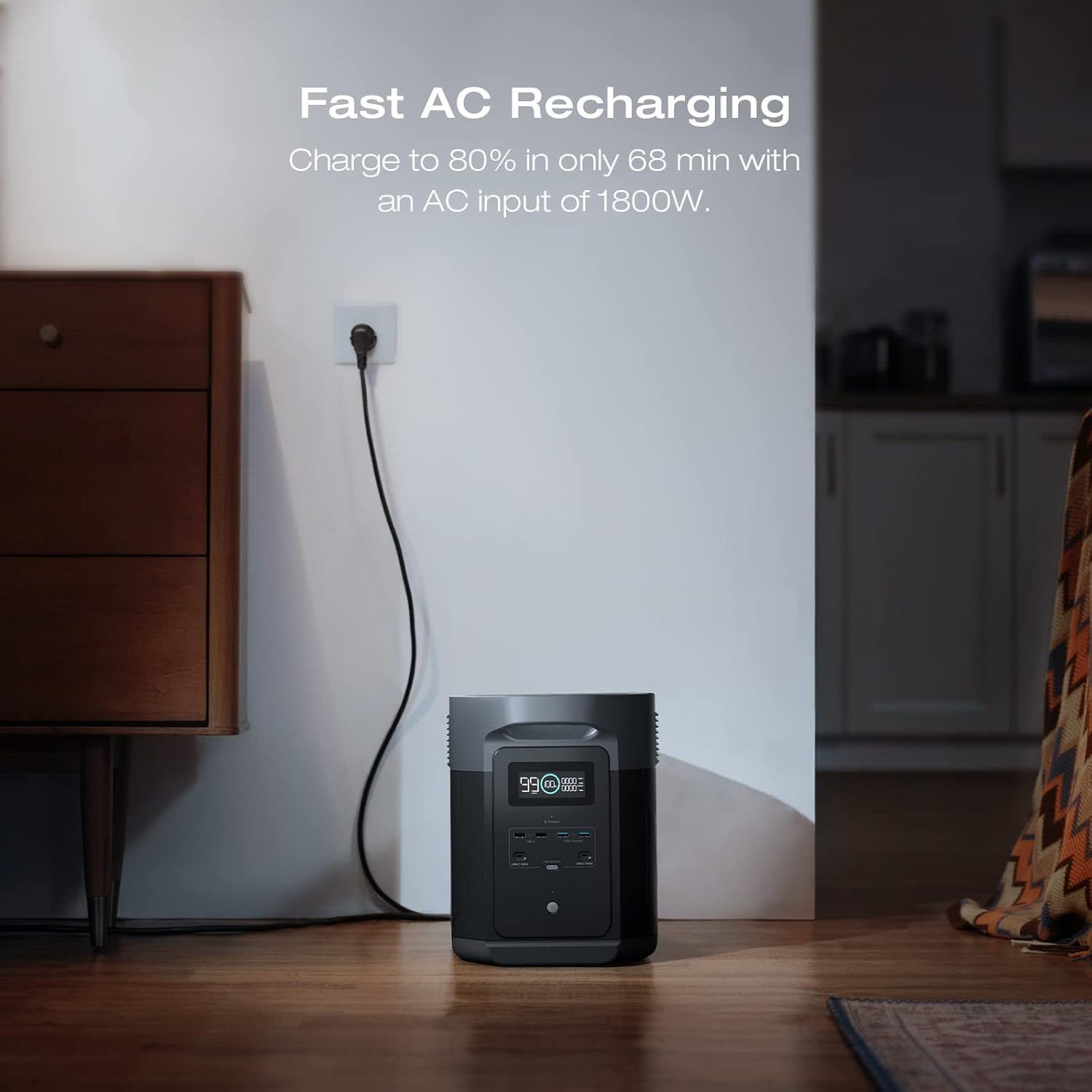 Portable Power Station Extra Battery 2048Wh LiFePO4 a7