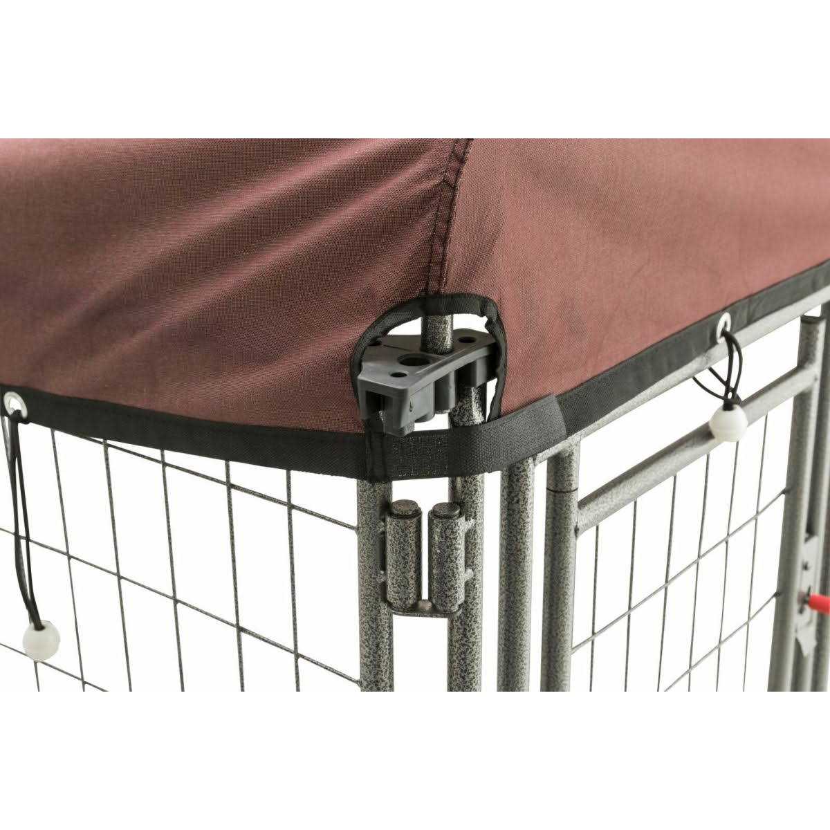 Outdoor Dog Kennel with Cover a7