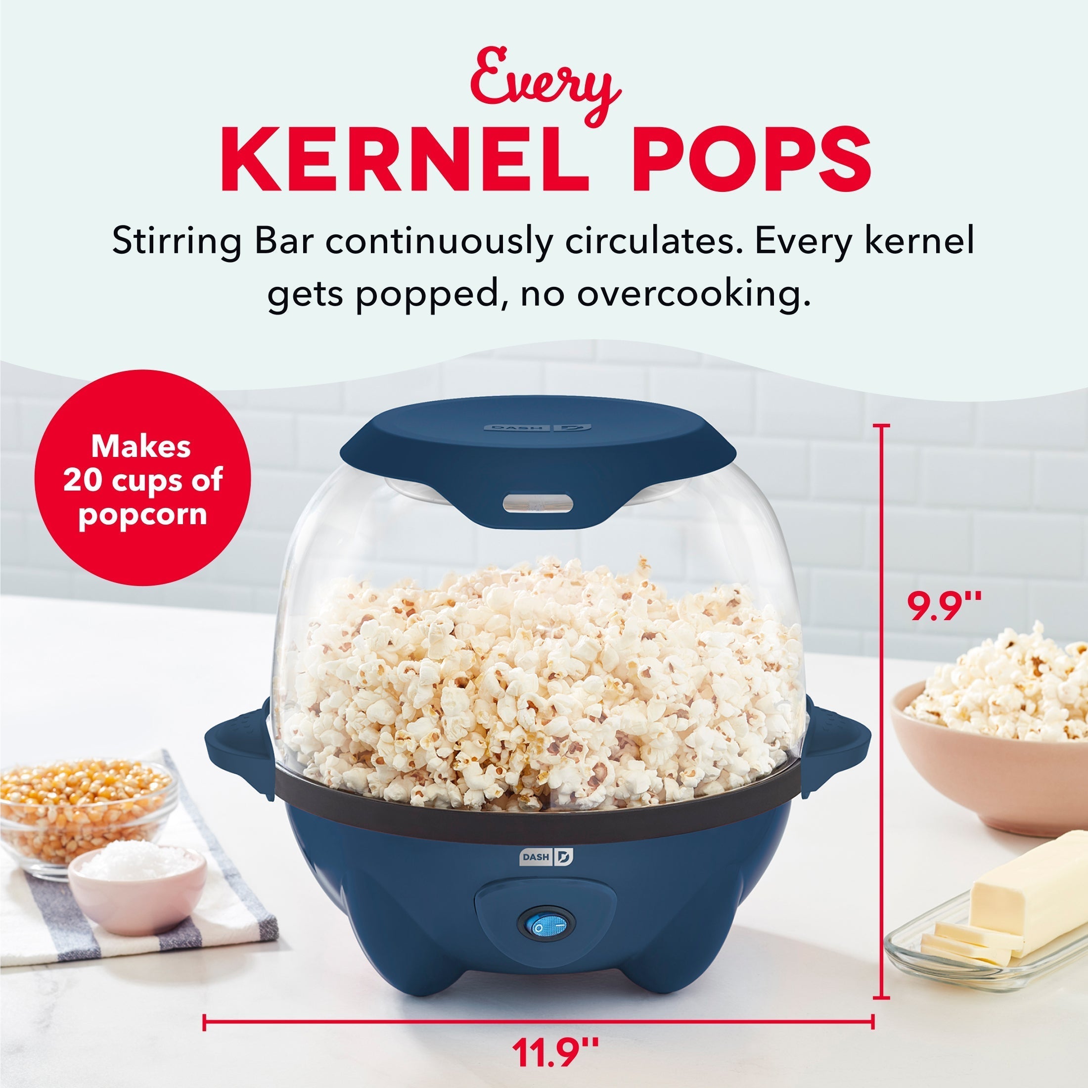 5QT SmartStore Stirring Popcorn Maker Q3　mT NU