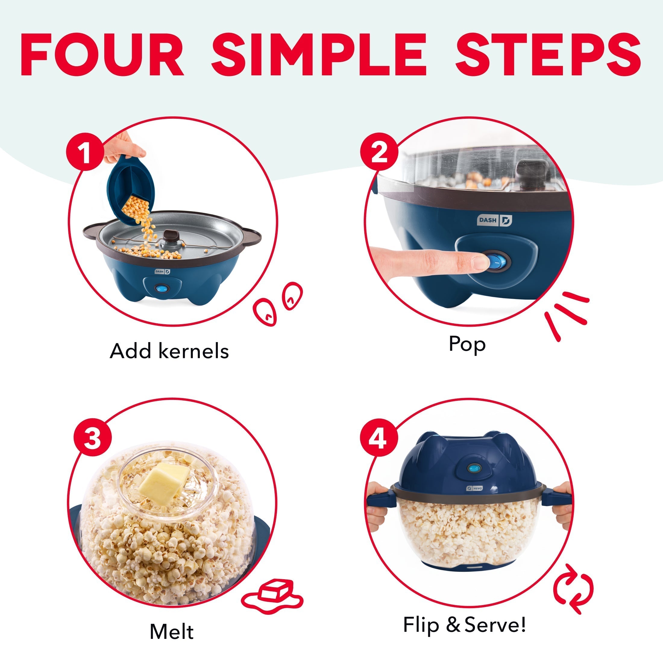 5QT SmartStore Stirring Popcorn Maker Q3　mT NU