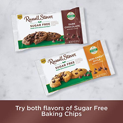 Sugar Free Dark Chocolate Baking Chips 8oz a7