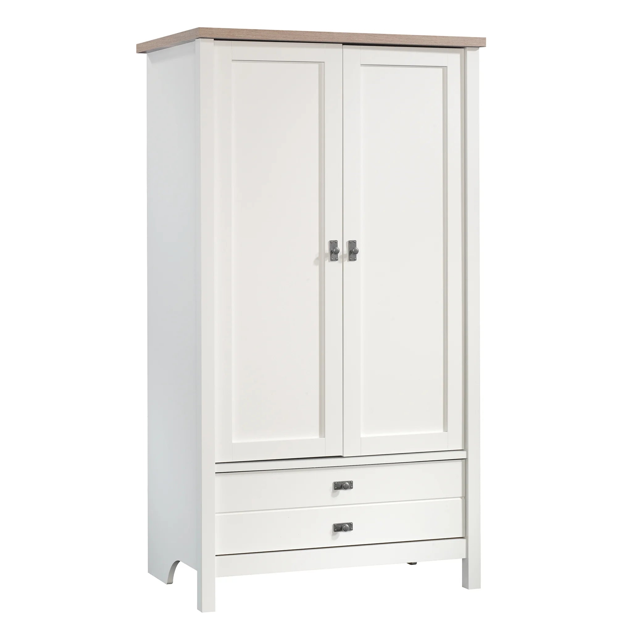 Soft White Armoire M7k