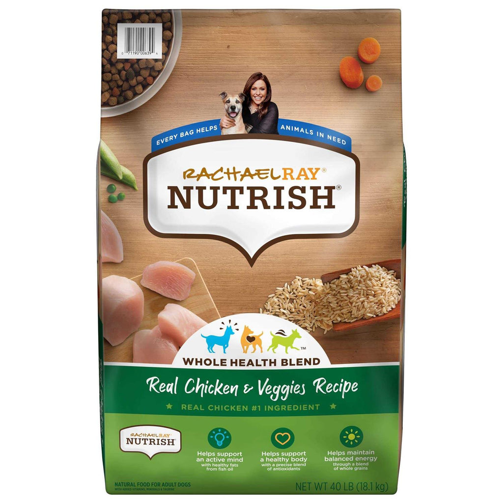 Rachael Ray Nutrish Dry Dog Food Real Chicken &amp; Veggies Recipe - Pet Supplies online store