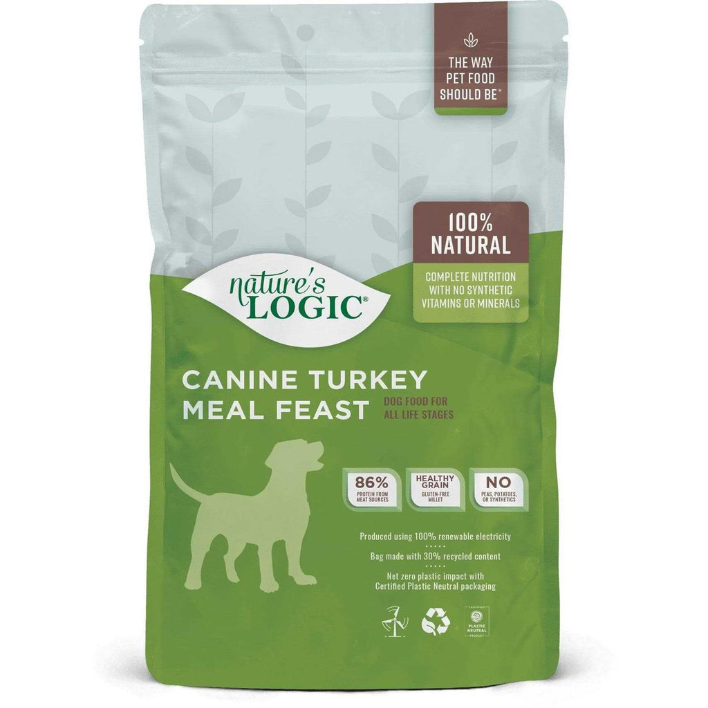 Nature&amp;s Logic Canine Turkey Meal Feast Dry Dog Food - Pet Supplies online store