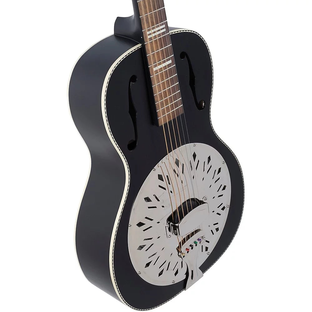 Resonator Guitar Satin Black k7