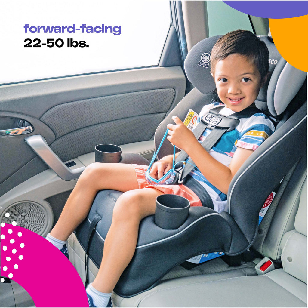 Cosco Kids Easy Elite All-in-One Convertible Car Seat Sleet k7