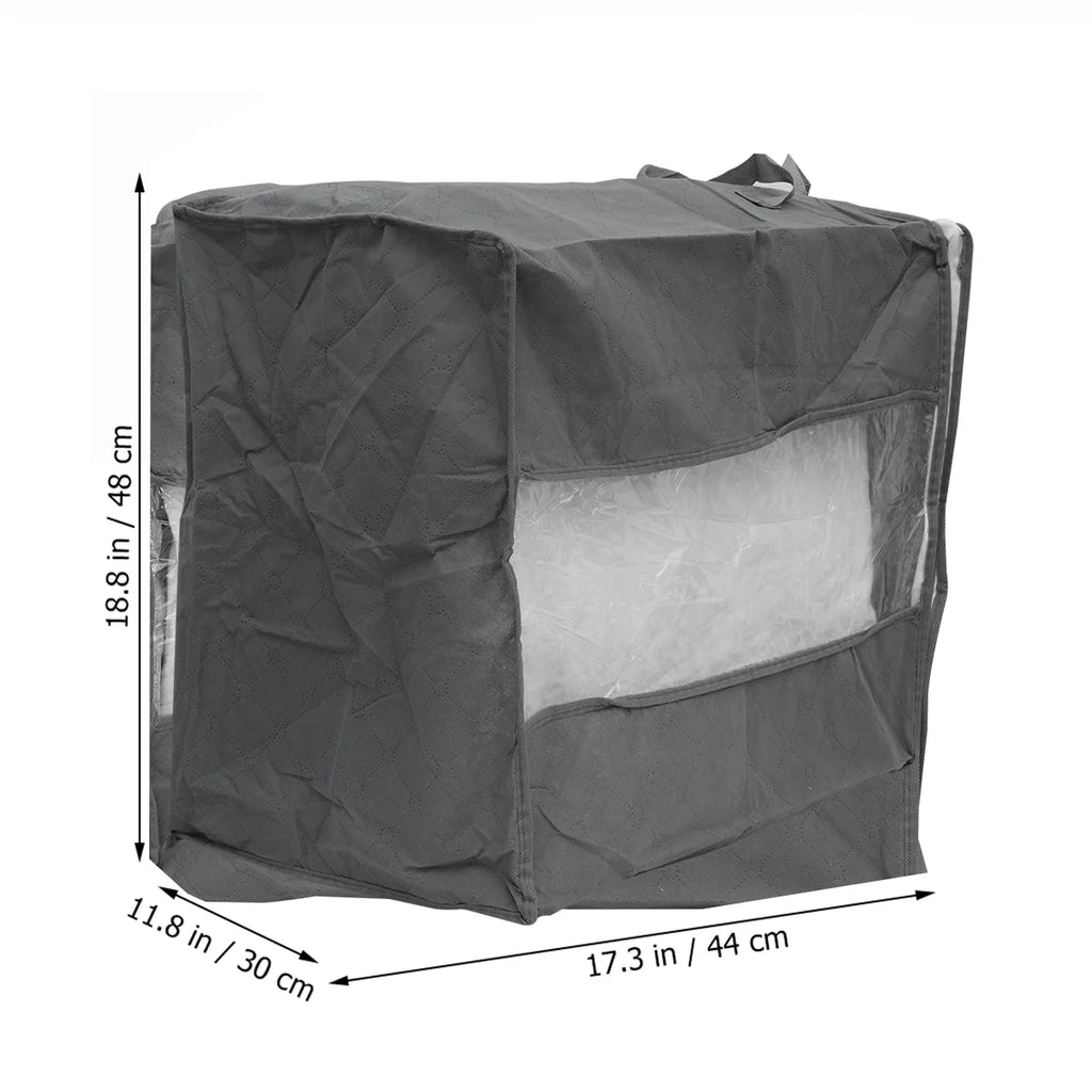 Cotton Rope Storage Bag 44x30x48CM Grey k7