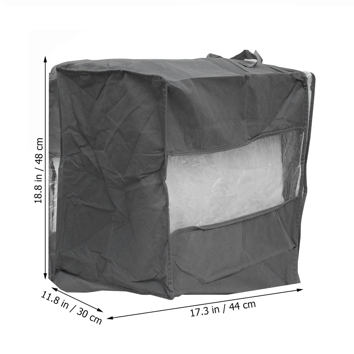 Cotton Rope Storage Bag 44x30x48CM Grey k7