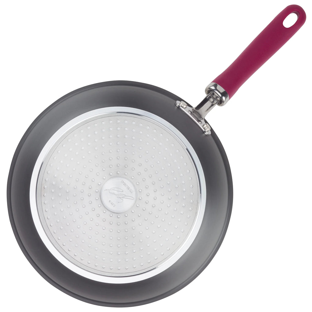 Nonstick Pots and Pans Set 11 Piece Burgundy a7