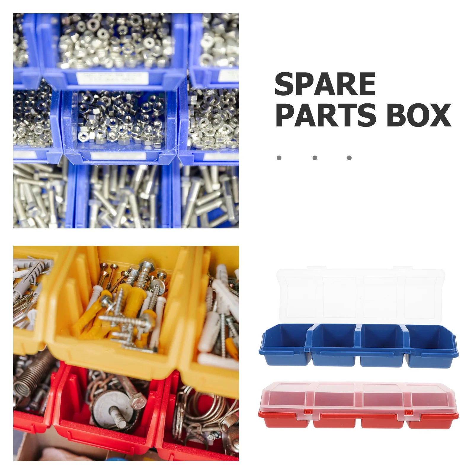 Screw and Nail Organizer Storage Box q7k